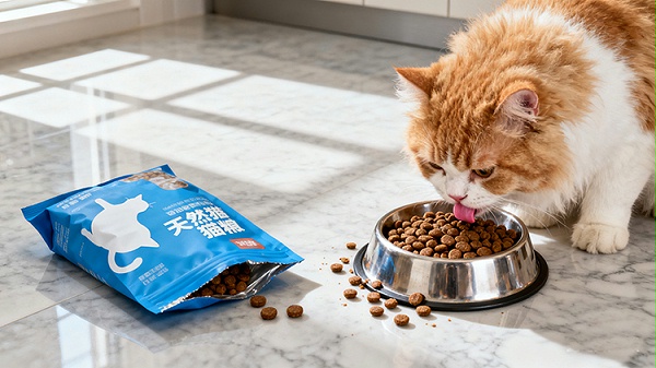 制作猫吃猫粮图片