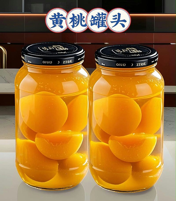 黄桃罐头 黄桃罐头